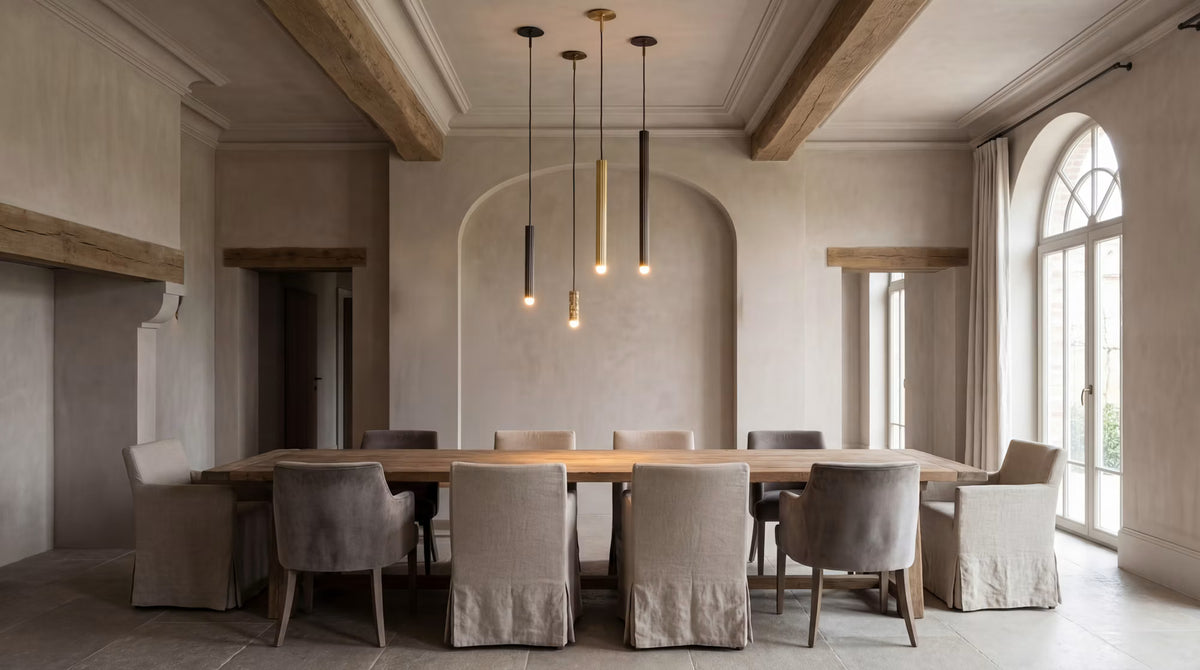 Schwung Vesta Single MD Pendant designer lighting detail