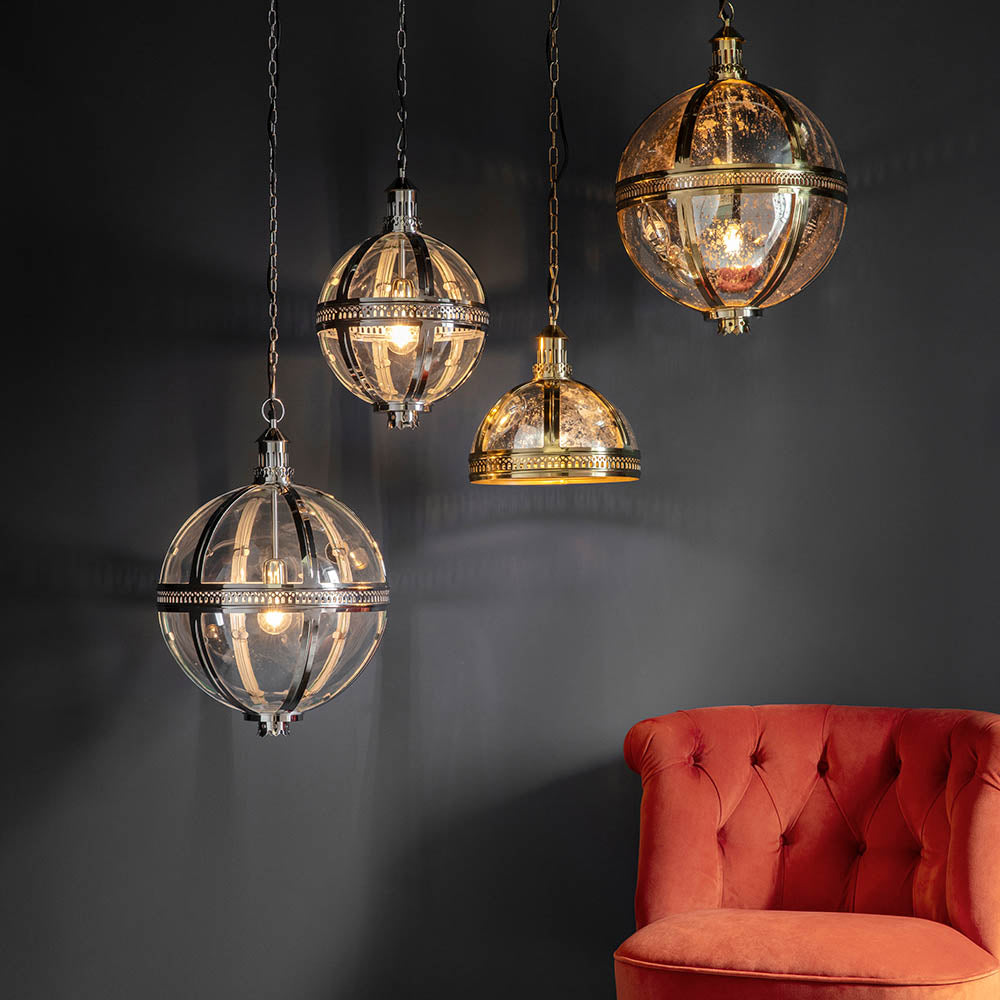 Vienna 410mm Pendant complementing a refined contemporary living space