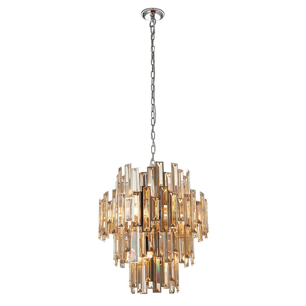 Viviana 12Lt Pendant – Endon - Luxury Lighting BoutiquePendant LampSignature