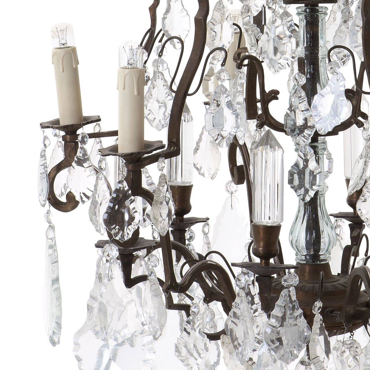 Luster Château de Wideville Traditional Brass Chandelier - Eichholtz - Luxury Lighting BoutiqueBrass/Metal ChandeliersEichholtz