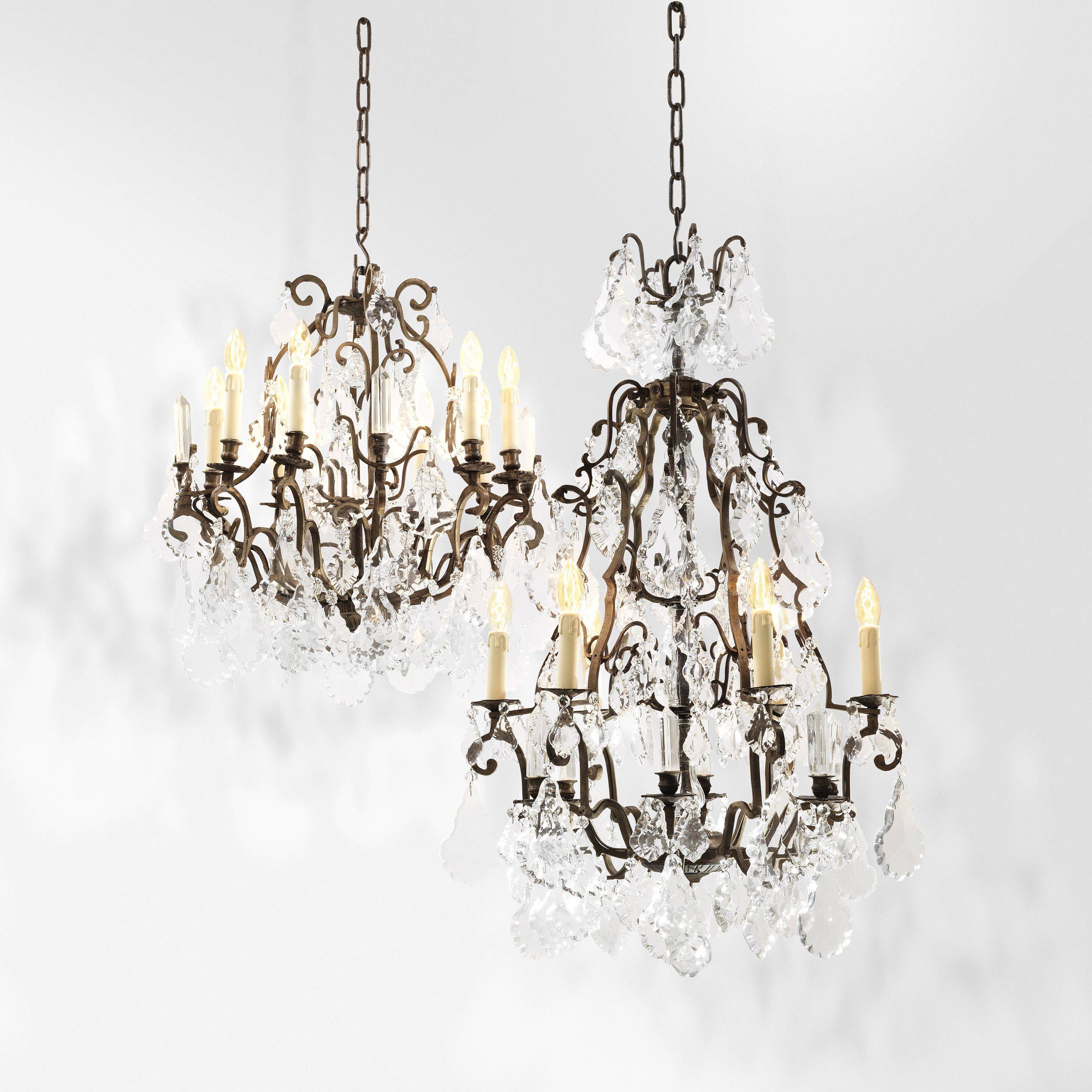 Luster Château de Wideville Traditional Brass Chandelier - Eichholtz - Luxury Lighting BoutiqueBrass/Metal ChandeliersEichholtz