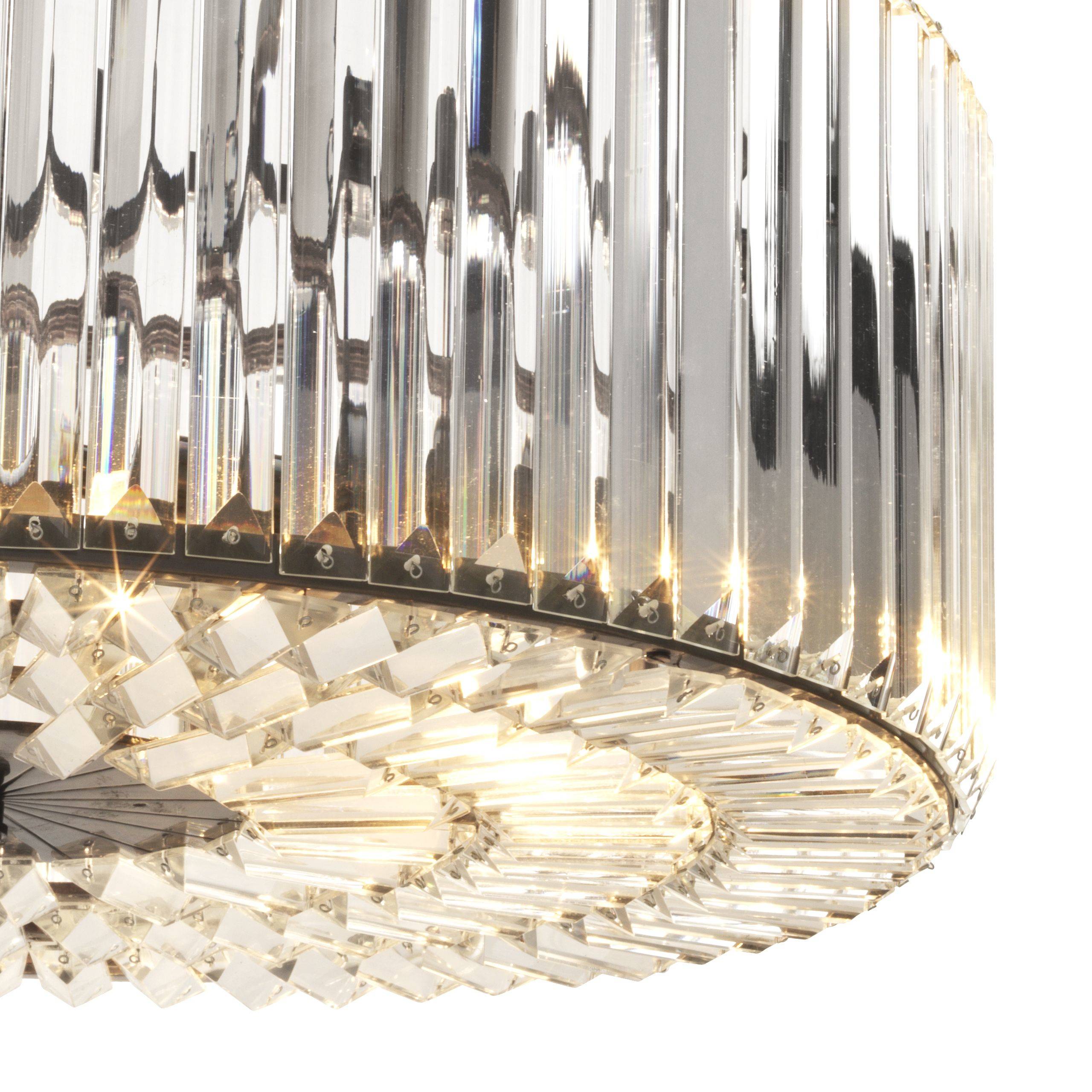 Infinity Modern Chandelier - Gunmetal | Nickel - Eichholtz - Luxury Lighting BoutiqueCeiling LightEichholtz