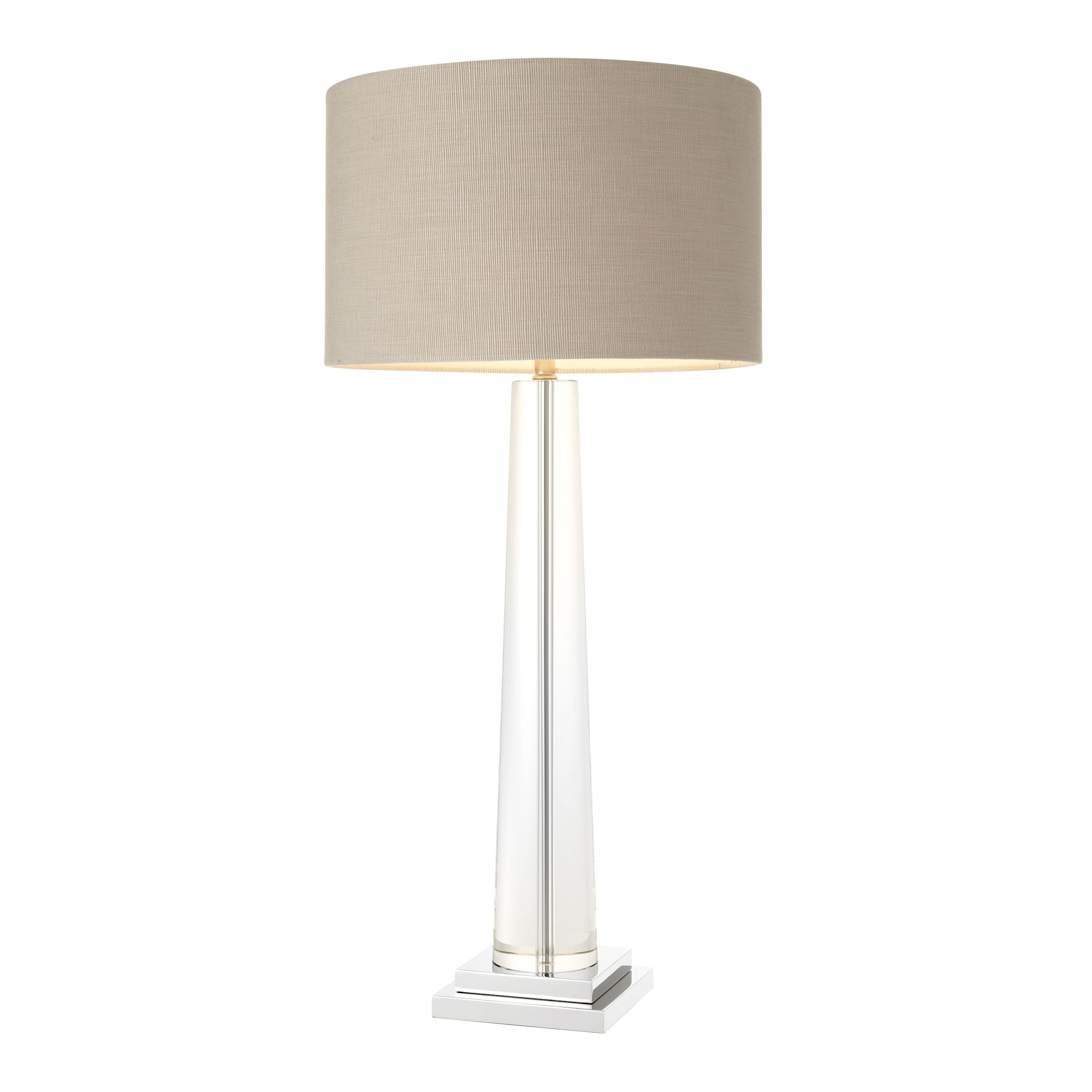 Oasis Table Lamp - [Crystal&Nickel] - Eichholtz - Luxury Lighting Boutique