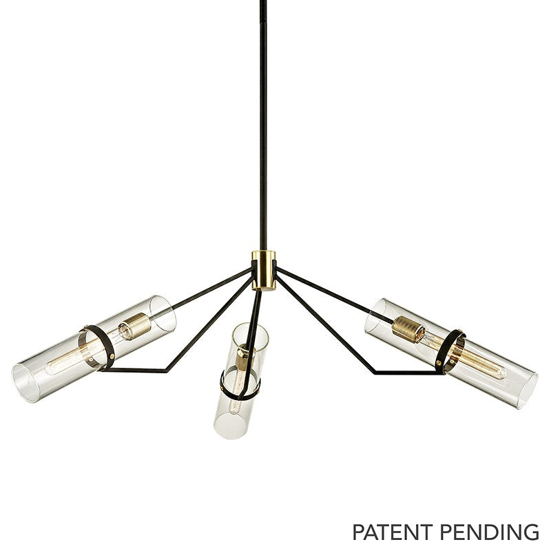 Raef Modern Chandelier - F6317-CE - Troy Lighting - Luxury Lighting Boutique