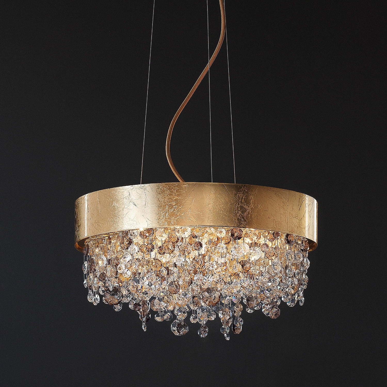 Olà S6 40/60 | 6-Light Modern Chandelier - Masiero - Luxury Lighting Boutique