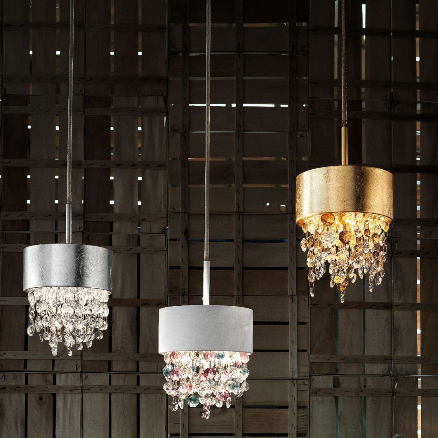 Olà S2 15 | 2-Light Oval Pendant - Masiero - Luxury Lighting Boutique