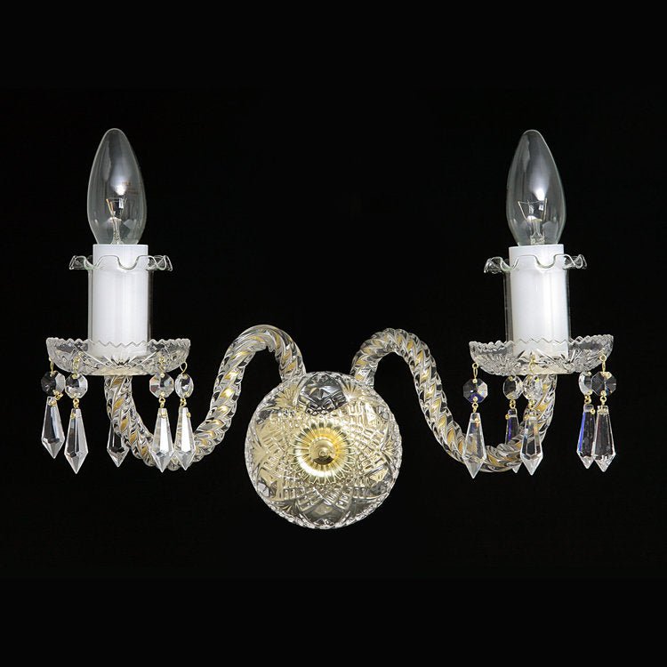 Grace 2 Wall Light (Gold/Silver) - Wranovsky - Luxury Lighting BoutiqueWranovsky