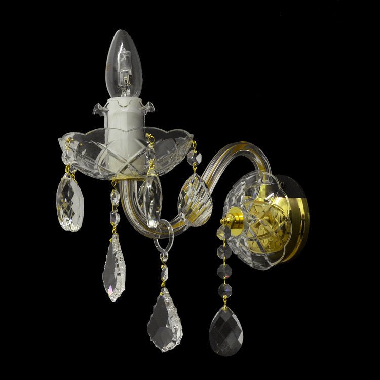 Princesse 1 Wall Light (Gold/Silver) - Wranovsky - Luxury Lighting BoutiqueWranovsky