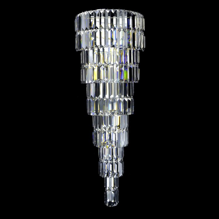 Porto XL 3 Wall Light (Silver) - Wranovsky - Luxury Lighting Boutique