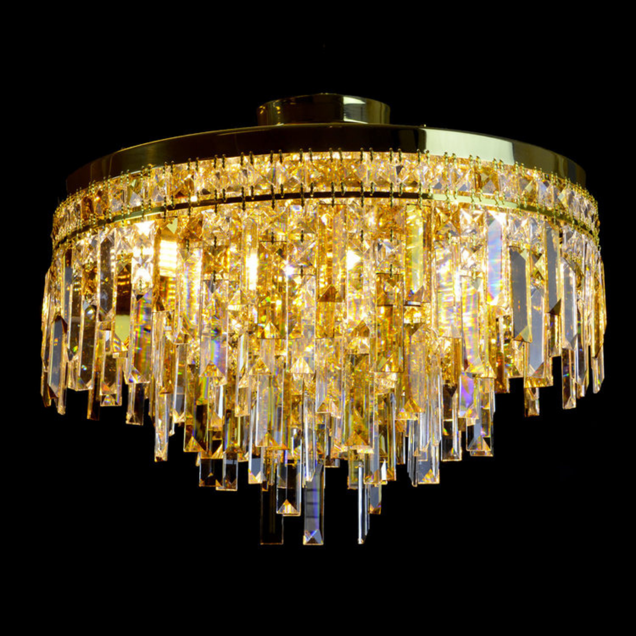 Napoli 8 Modern Crystal Glass Chandelier - Wranovsky - Luxury Lighting Boutique