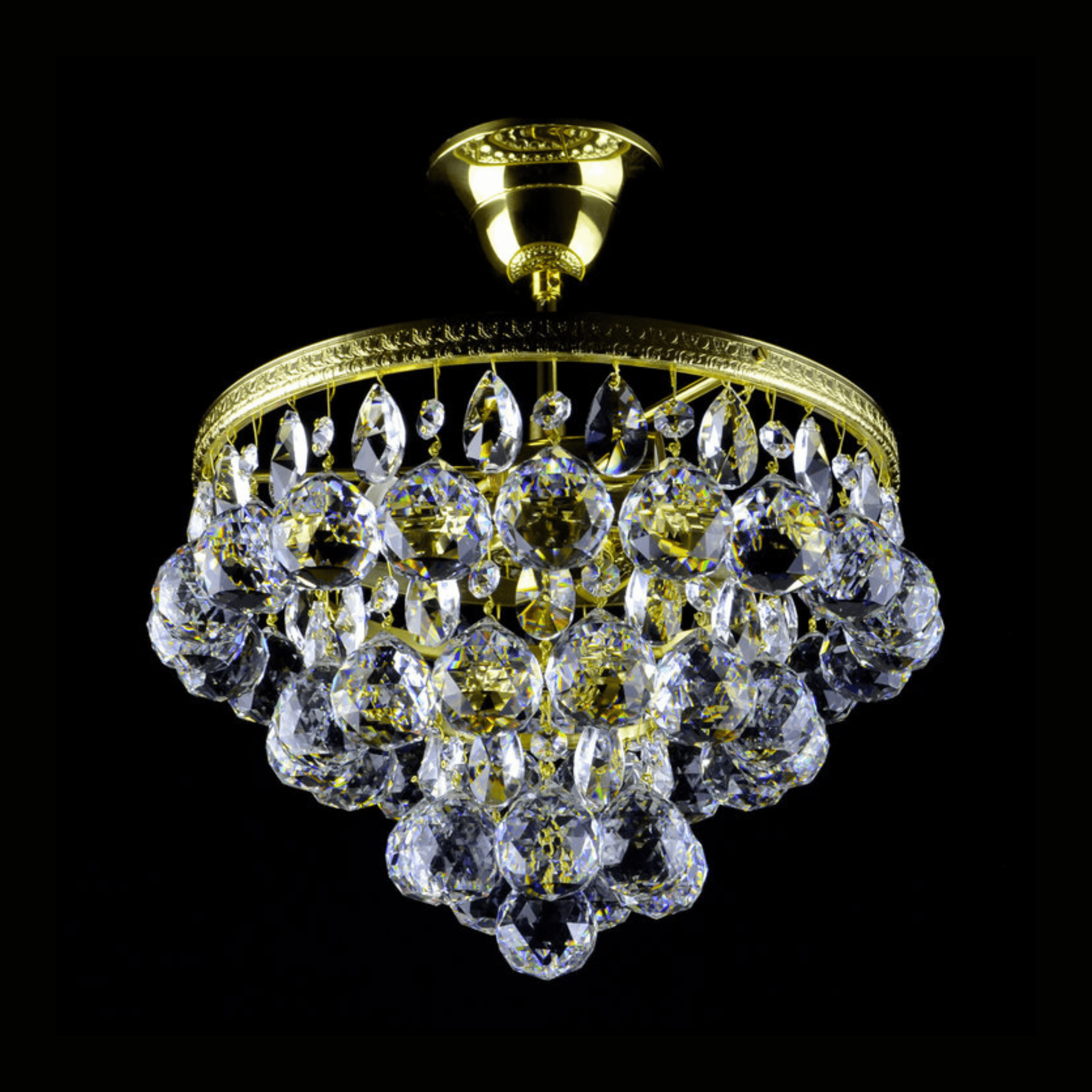 Perugia 3 Crystal Glass Chandelier - Wranovsky - Luxury Lighting BoutiqueChandelierWranovsky