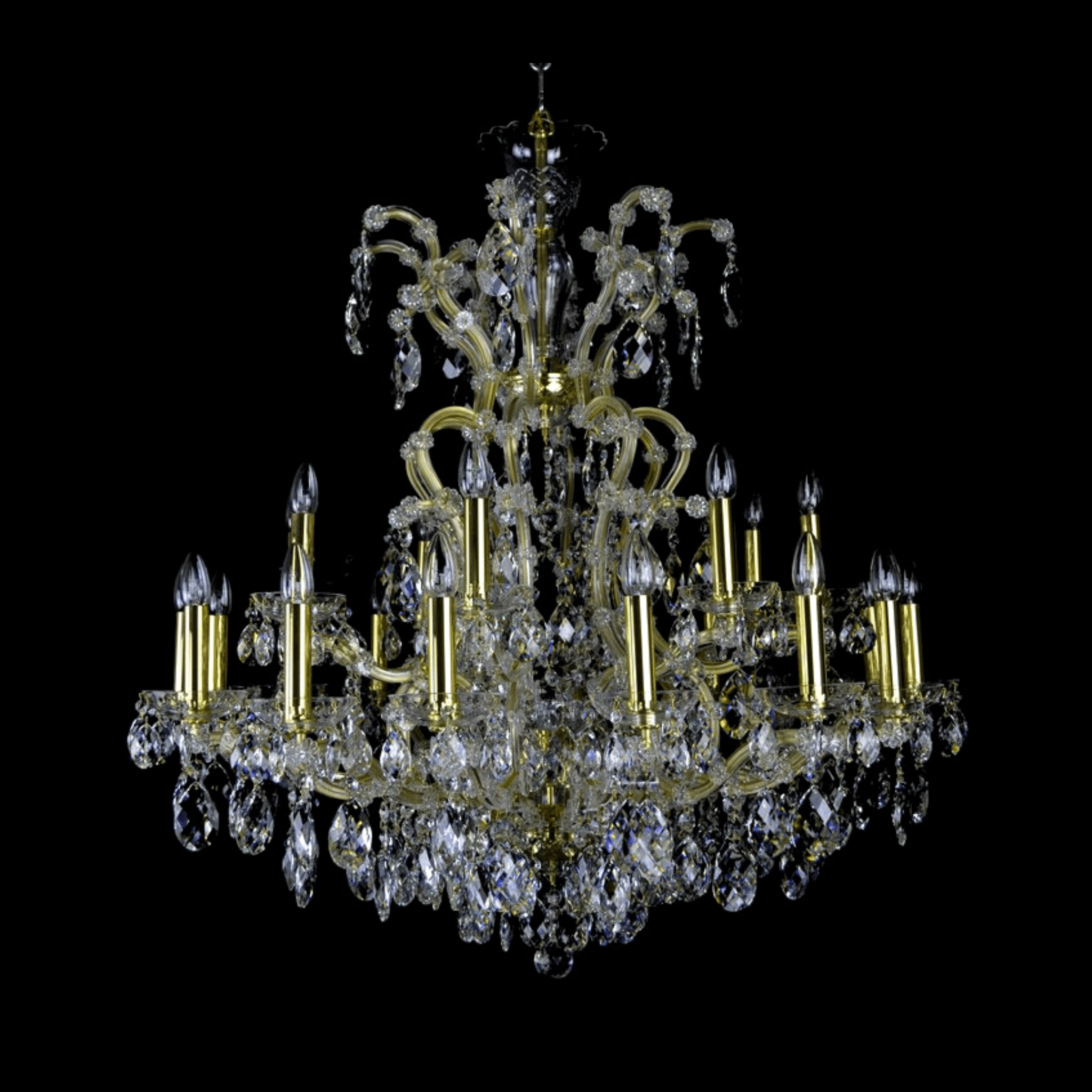 Maria Theresa 25 Crystal Glass Chandelier - Wranovsky - Luxury Lighting BoutiqueChandelierWranovsky