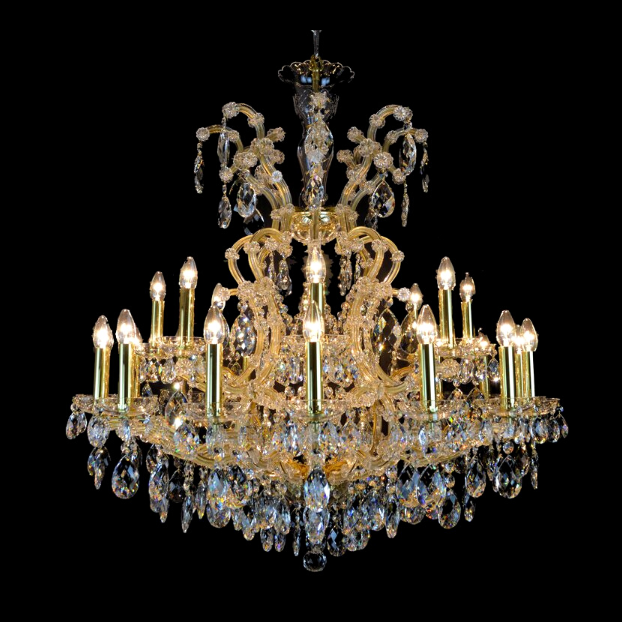 Maria Theresa 25 Crystal Glass Chandelier - Wranovsky - Luxury Lighting BoutiqueChandelierWranovsky