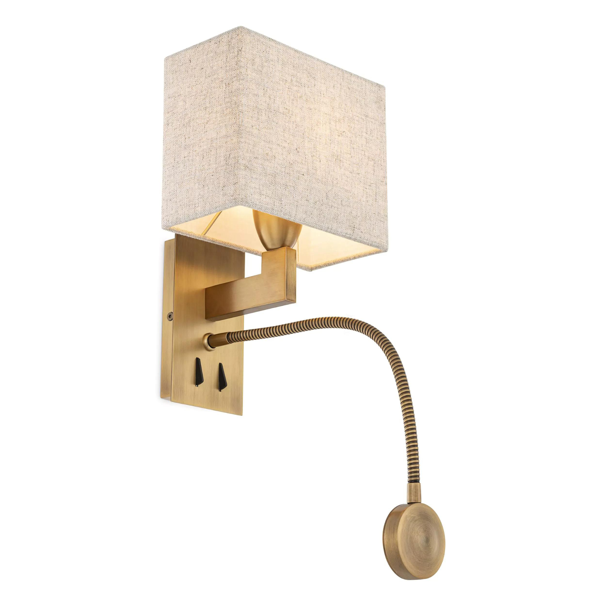 Reading Wall Lamps (Brass/Bronze/Nickel) - Eichholtz - Luxury Lighting Boutique