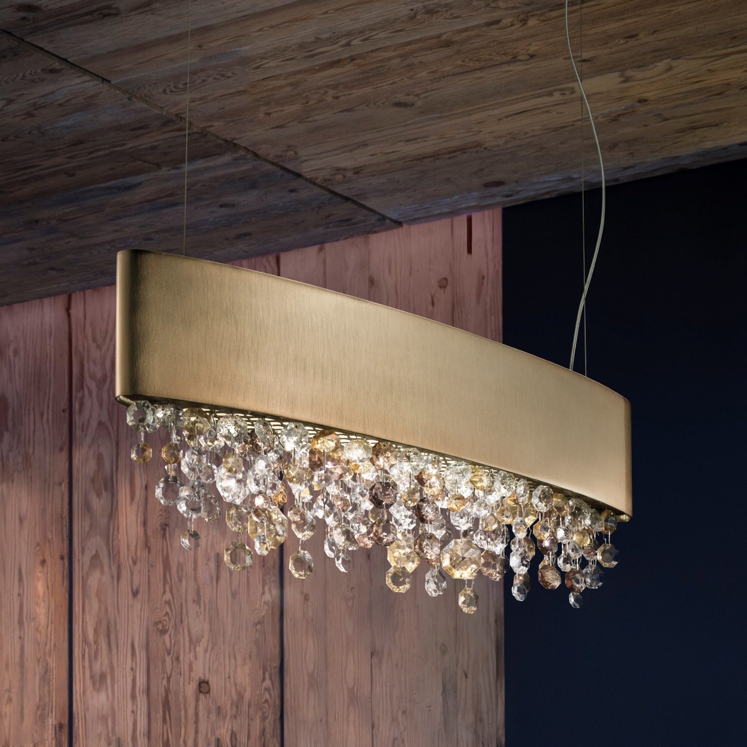 Olà S4 OV 100 | 4-Light Modern Chandelier - Masiero - Luxury Lighting Boutique