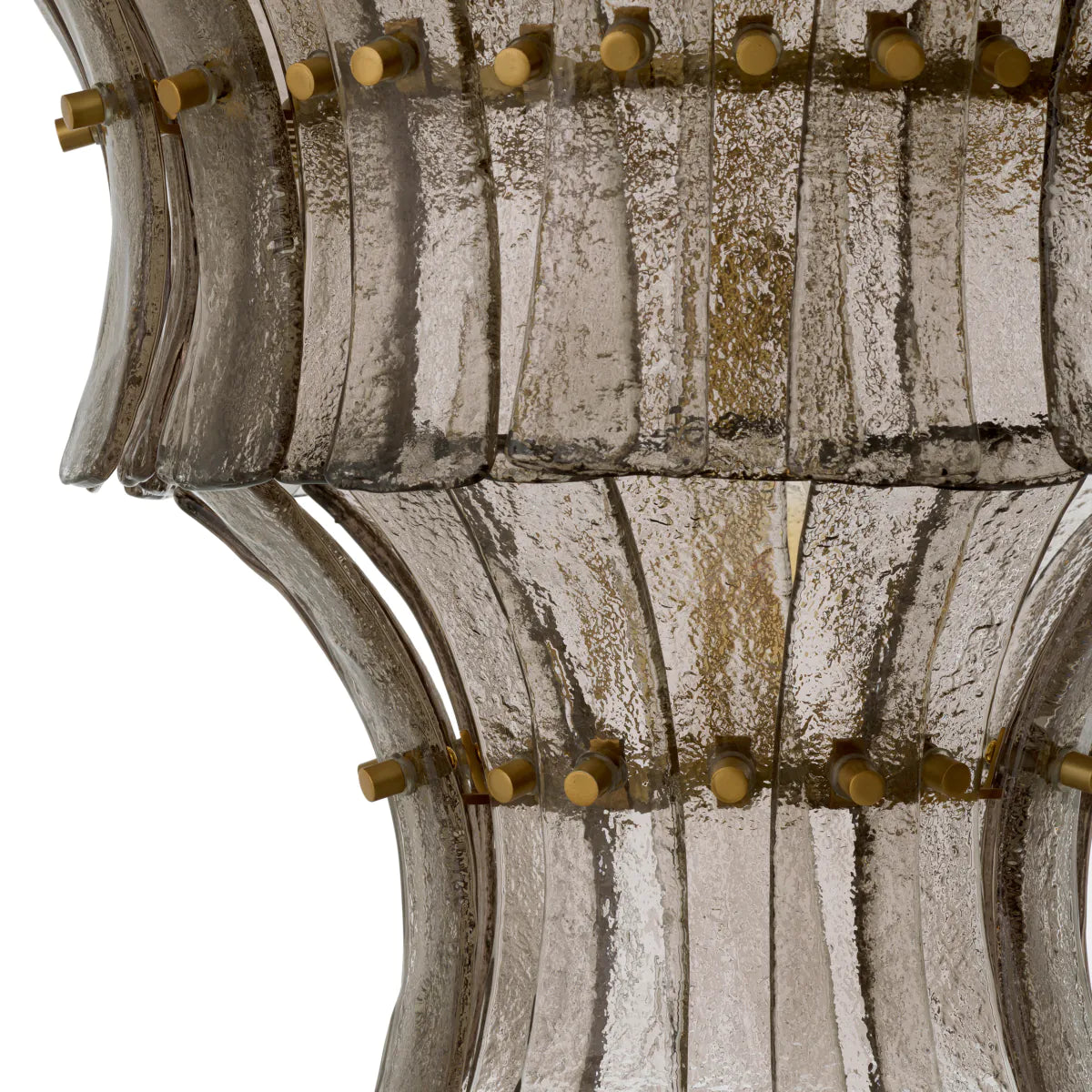 Toscano Chandelier - Brass & Grey - Eichholtz