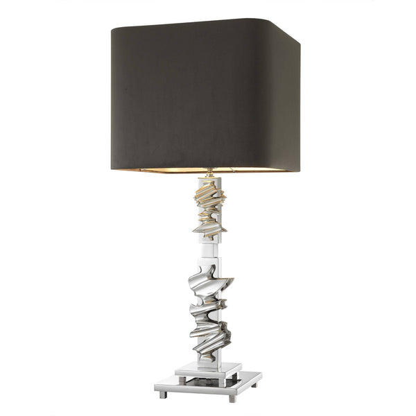 Abruzzo Table Lamps - [Nickel/Brass] - Eichholtz - Luxury Lighting Boutique