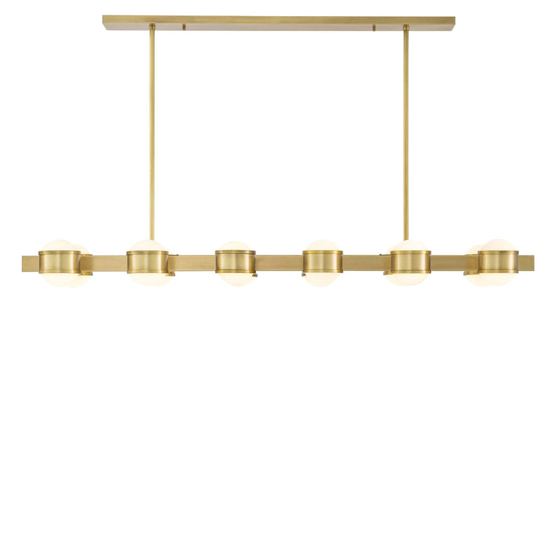 Aldo Modern Brass Chandelier  - Eichholtz - Luxury Lighting Boutique