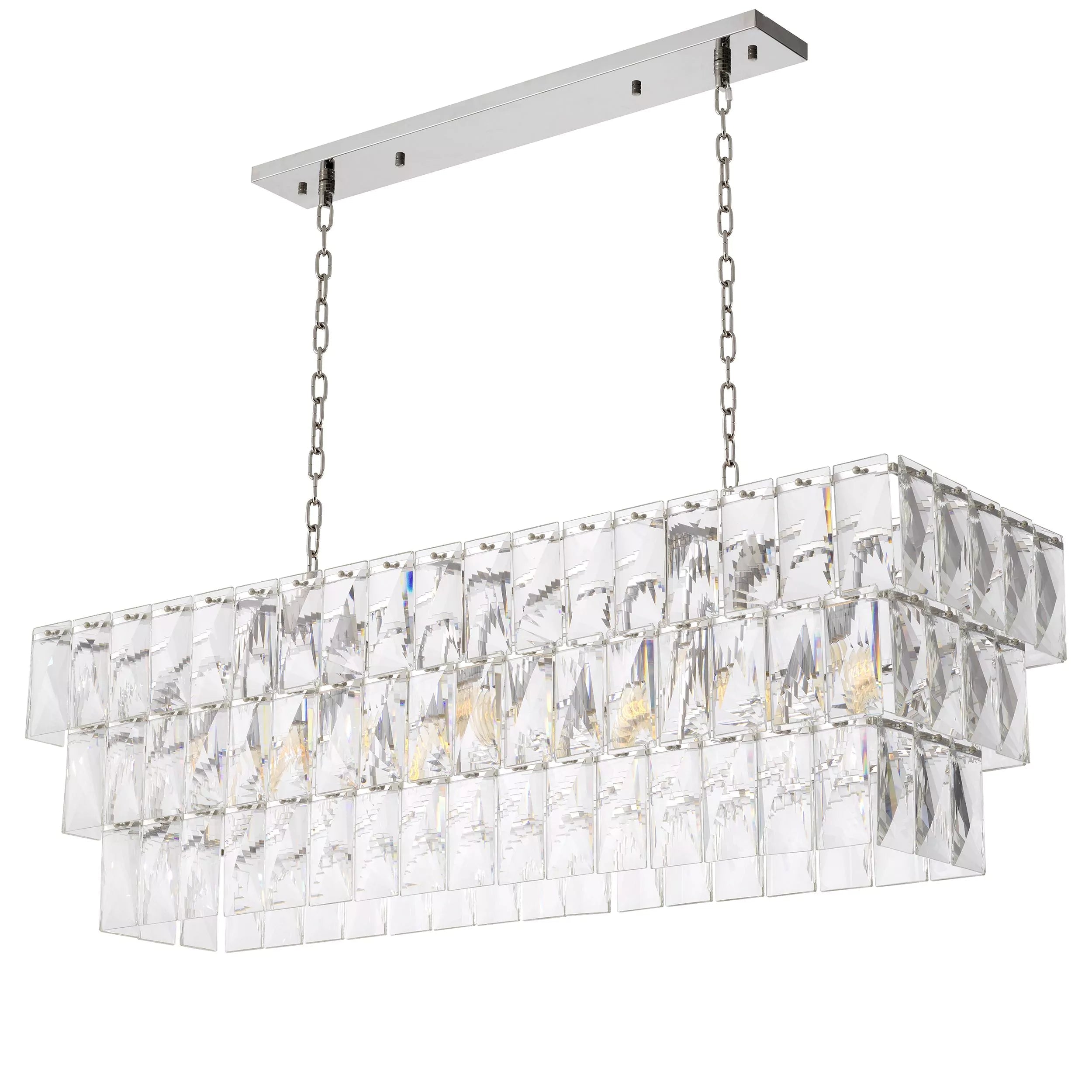 Amazone Rectangle Modern Chandeliers - Eichholtz - Luxury Lighting Boutique