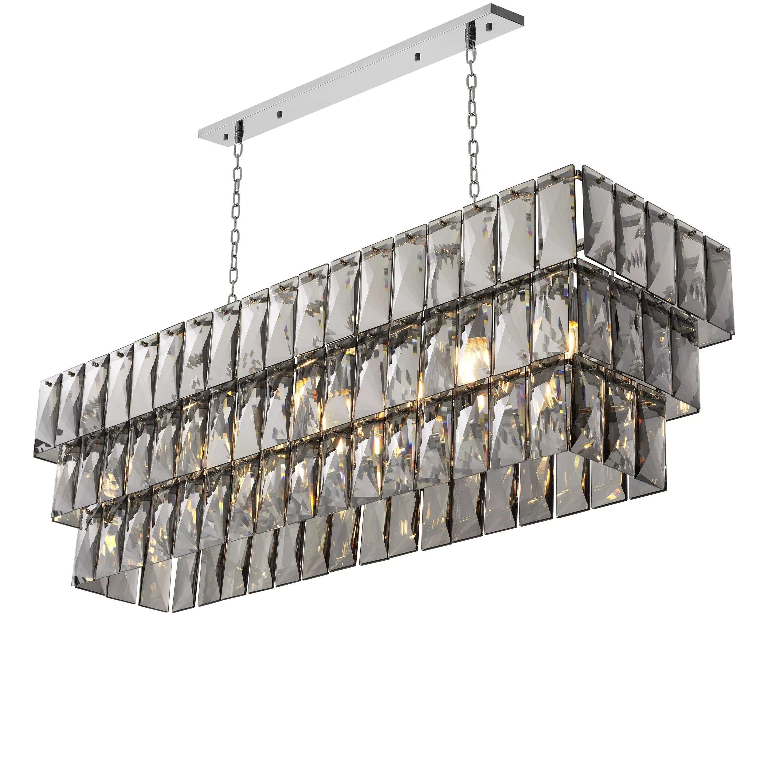 Amazone Rectangle Modern Chandeliers - Eichholtz - Luxury Lighting Boutique