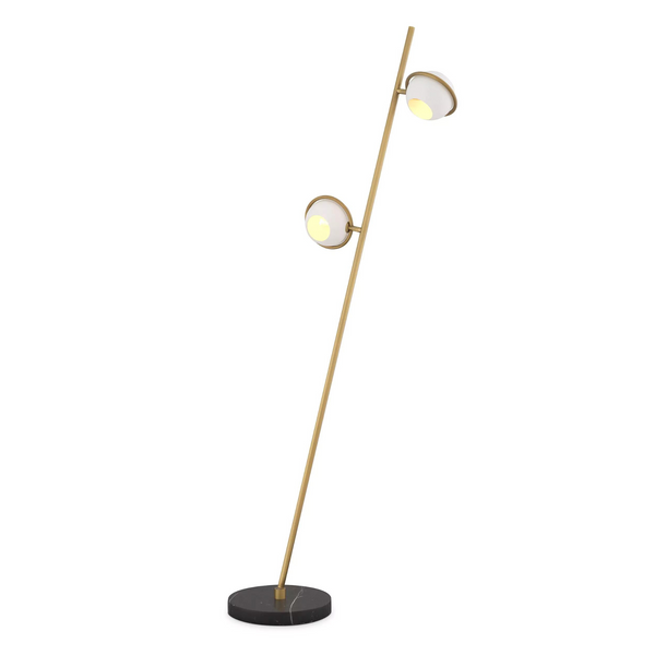 Aprillia (Antique Brass Finish) Floor Lamp - Eichholtz - Luxury Lighting Boutique
