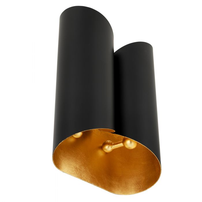 Asco Wall Lamp - [Black & Gold] - Eichholtz - Luxury Lighting Boutique