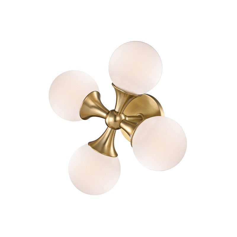 Astoria Wall Sconce - 3304-AGB-CE - Hudson Valley - Luxury Lighting Boutique