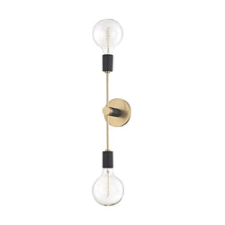 Astrid Wall Sconce - H178102-AGB/BK-CE - Mitzi - Luxury Lighting Boutique