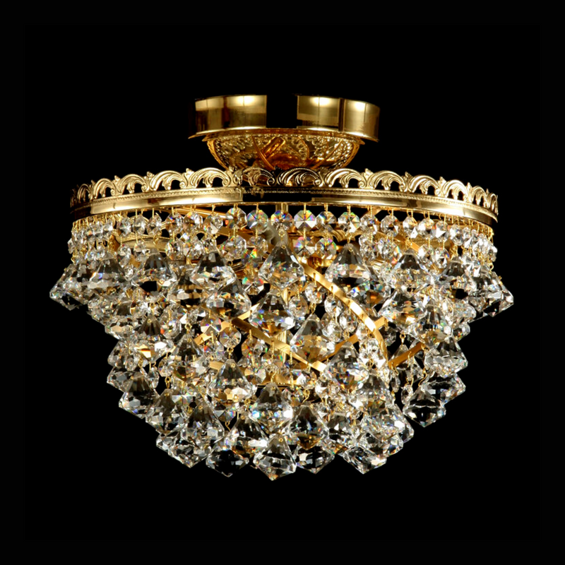 Athens 3 Crystal Glass Chandelier - Wranovsky - Luxury Lighting Boutique