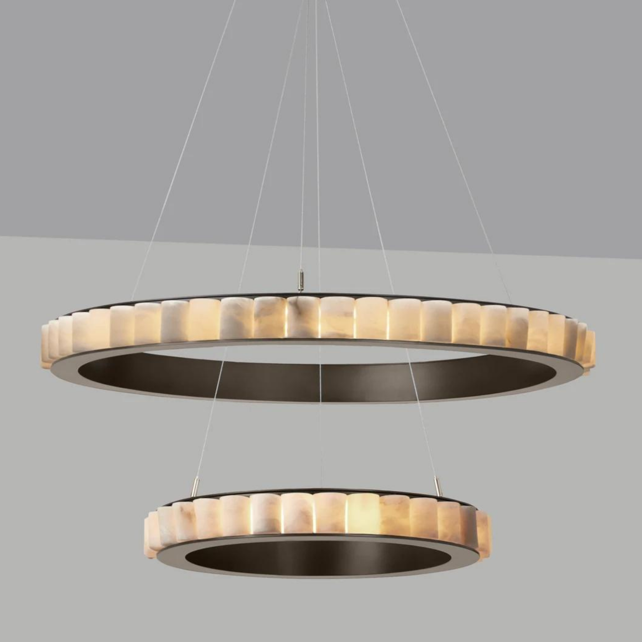 Avalon Halo Modern Chandelier - CTO Lighting - Luxury Lighting Boutique