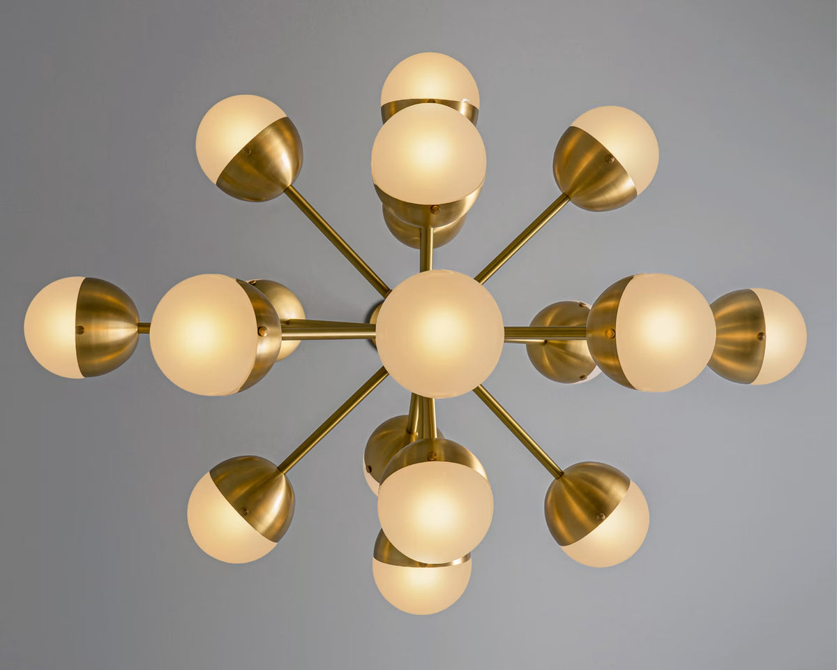 Molecule Spark Oval 17 Chandelier - Schwung