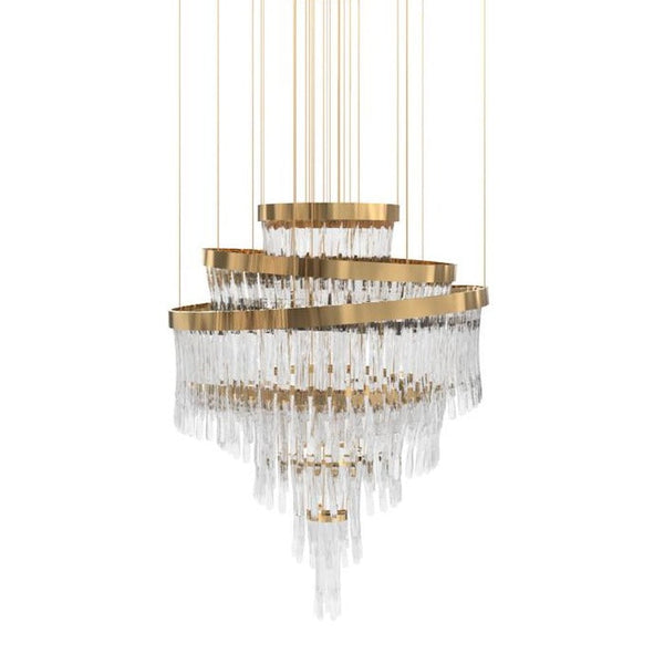Babel 50 Light Crystal Modern Chandelier - Luxxu - Luxury Lighting Boutique