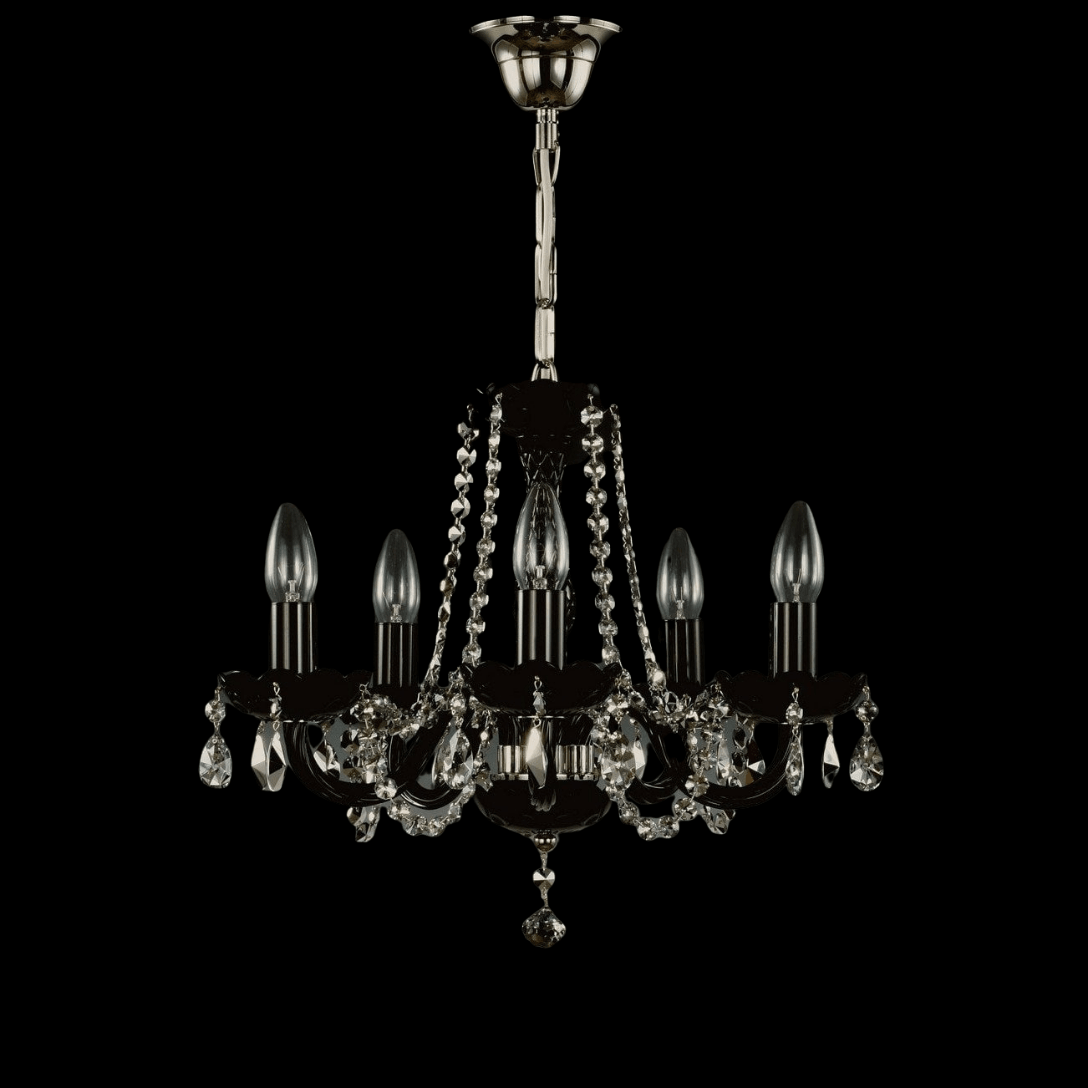 Balance 5 Light Crystal Chandelier - Wranovsky - Luxury Lighting Boutique