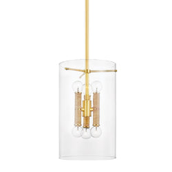 Barlow Lantern S/L (BKO800-AGB) - Hudson Valley Lighting - Luxury Lighting Boutique