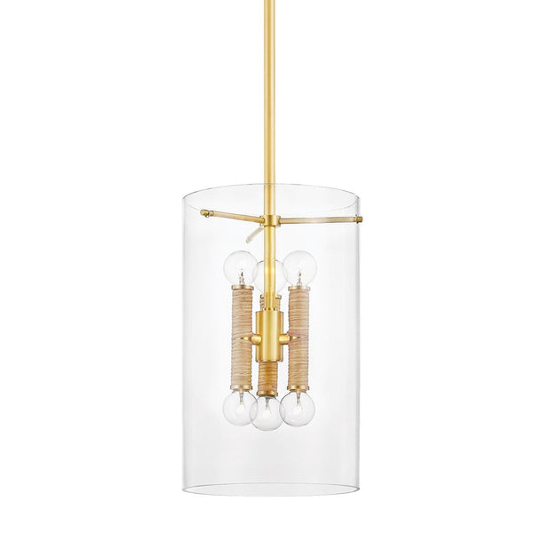 Barlow Lantern S/L (BKO800-AGB) - Hudson Valley Lighting - Luxury Lighting Boutique