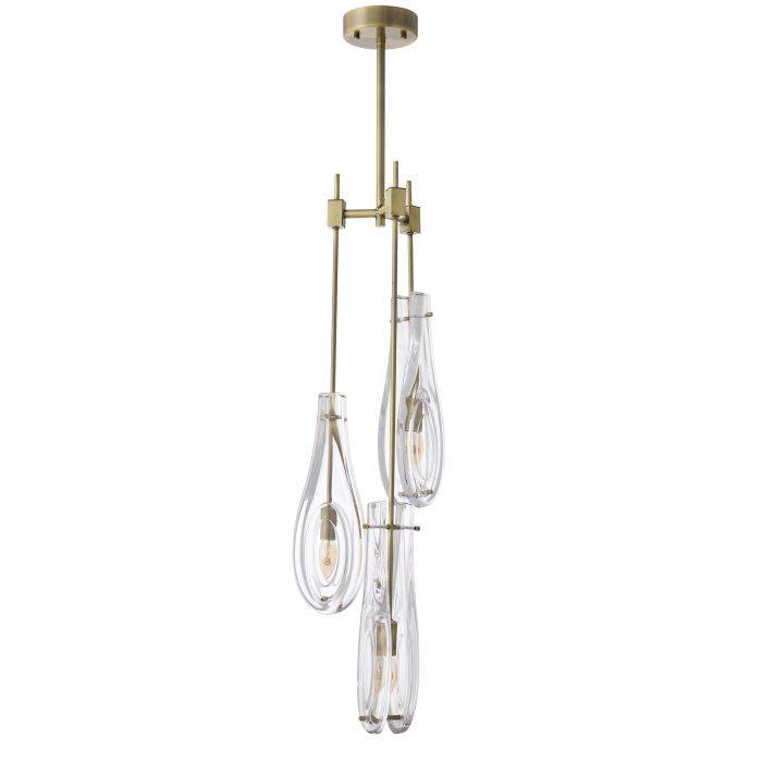 Bellano Modern Brass Chandelier [S/L] - [Brass/Bronze] - Eichholtz - Luxury Lighting Boutique