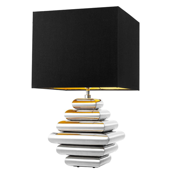 Belmond Table Lamp - [Nickel] - Eichholtz - Luxury Lighting Boutique