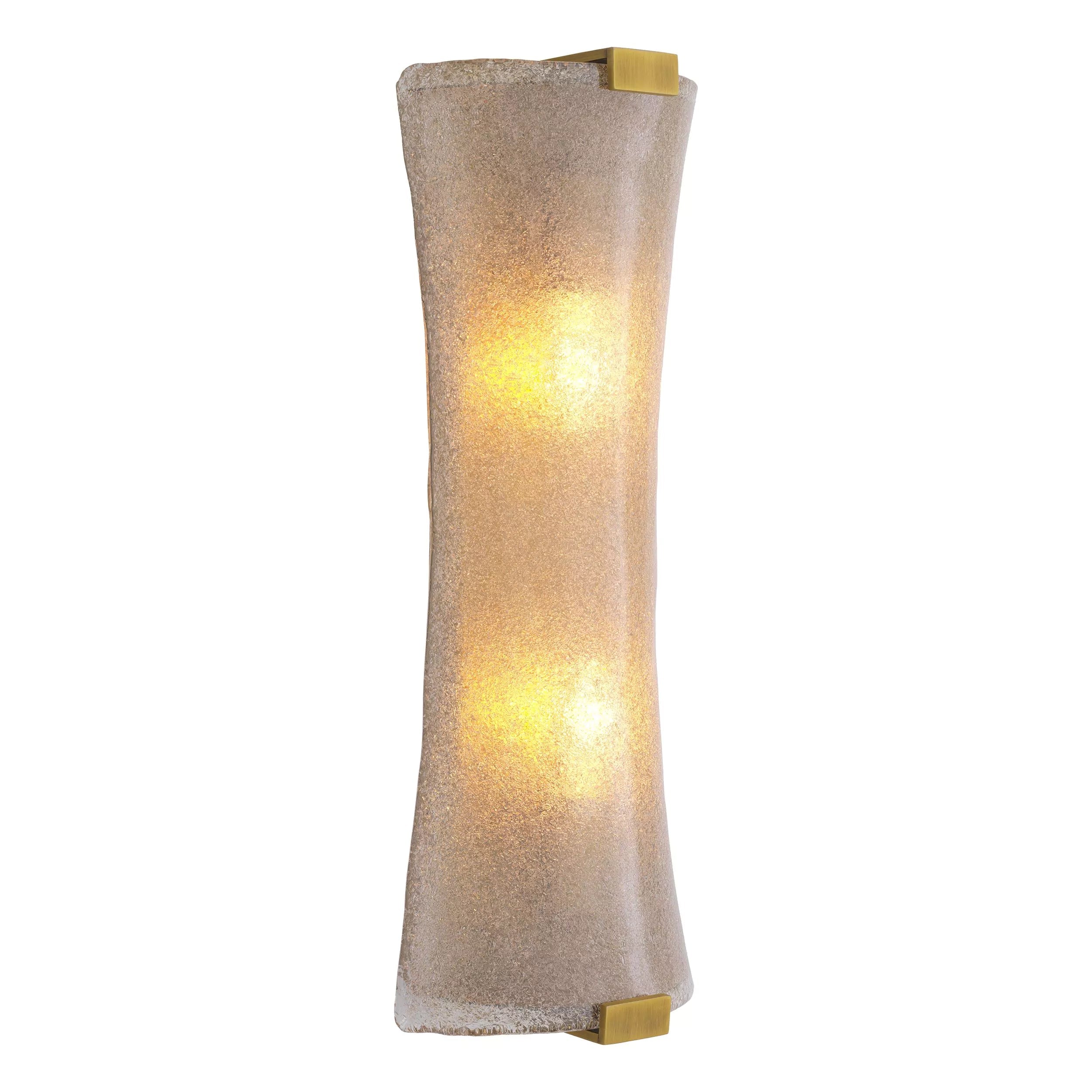 Bern Wall Lamp - (Antique brass finish | hand blown glass) - Eichholtz - Luxury Lighting Boutique