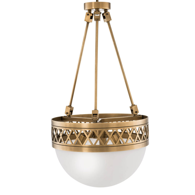 Bistroquette Modern Brass Chandelier - [Brass] - Eichholtz - Luxury Lighting Boutique
