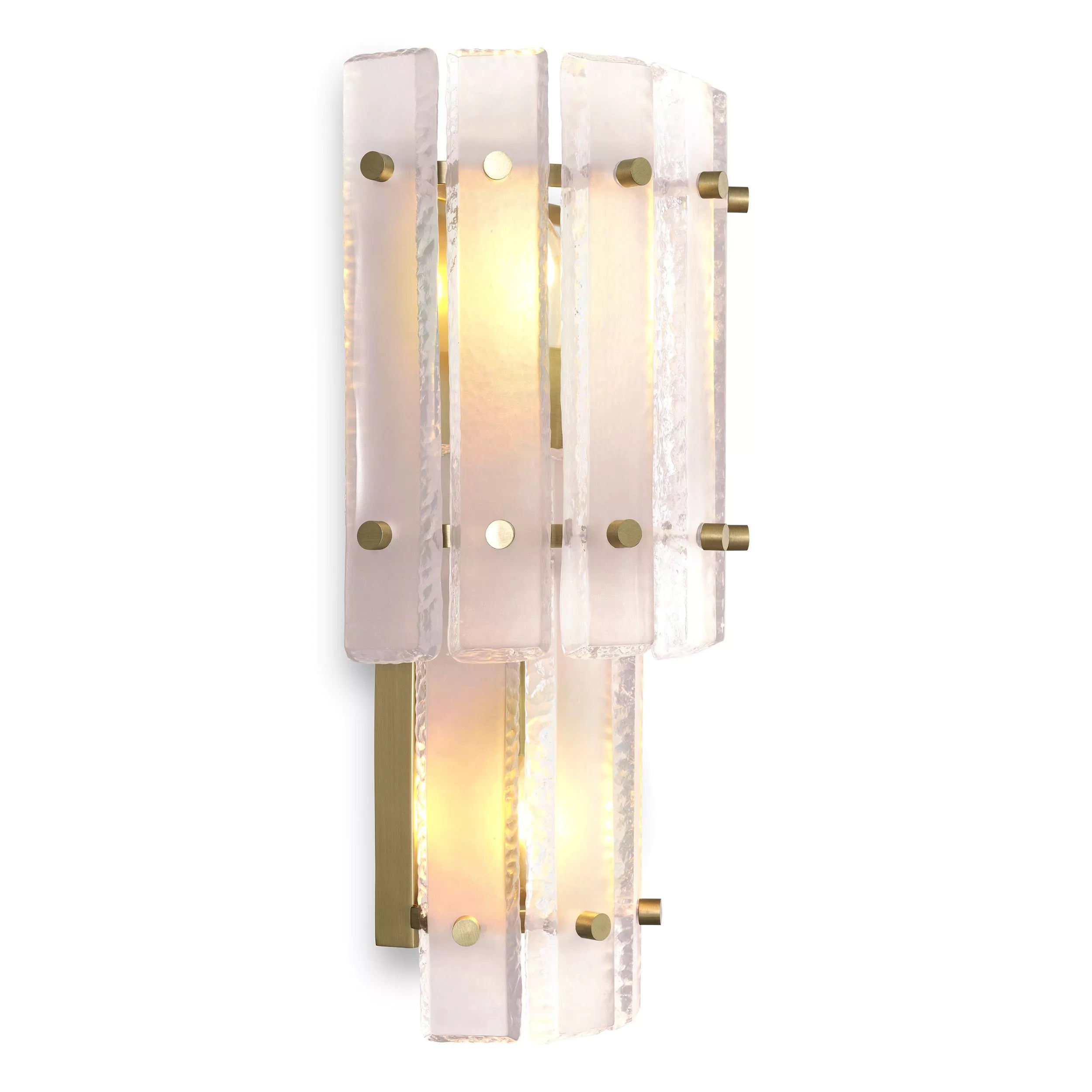 Blason Double Wall Lamp (Alabaster/Frosted Glass) - Eichholtz - Luxury Lighting Boutique