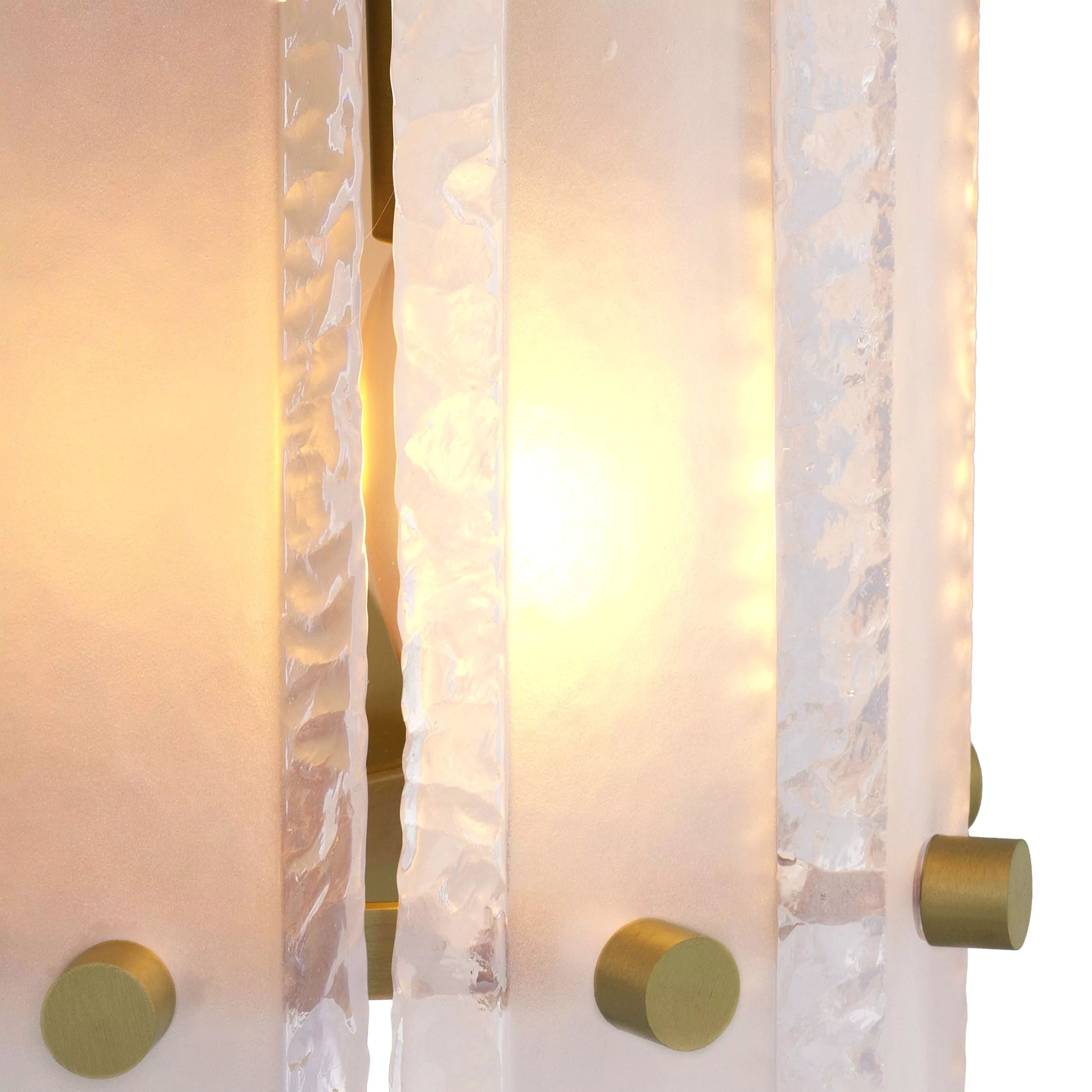 Blason Double Wall Lamp (Alabaster/Frosted Glass) - Eichholtz - Luxury Lighting Boutique