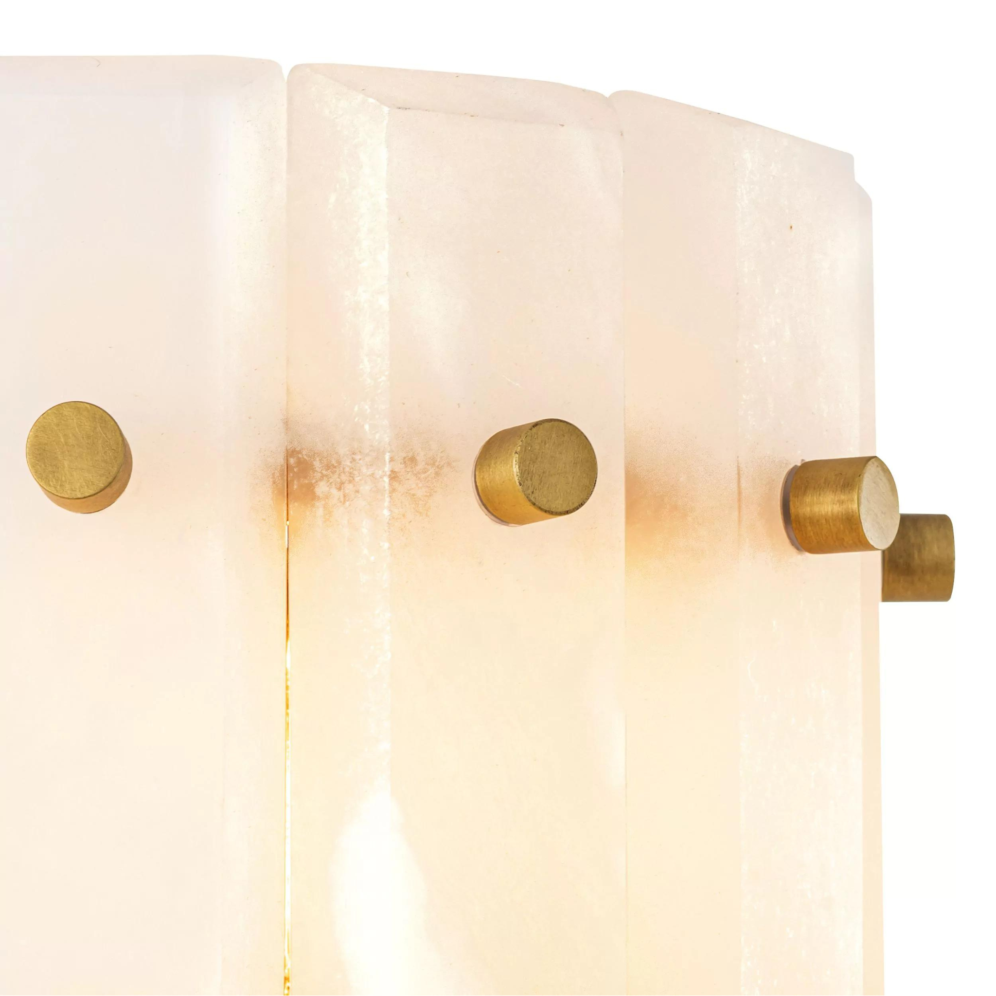 Blason Single (Alabaster/Frosted Glass) Wall Light - Eichholtz - Luxury Lighting Boutique