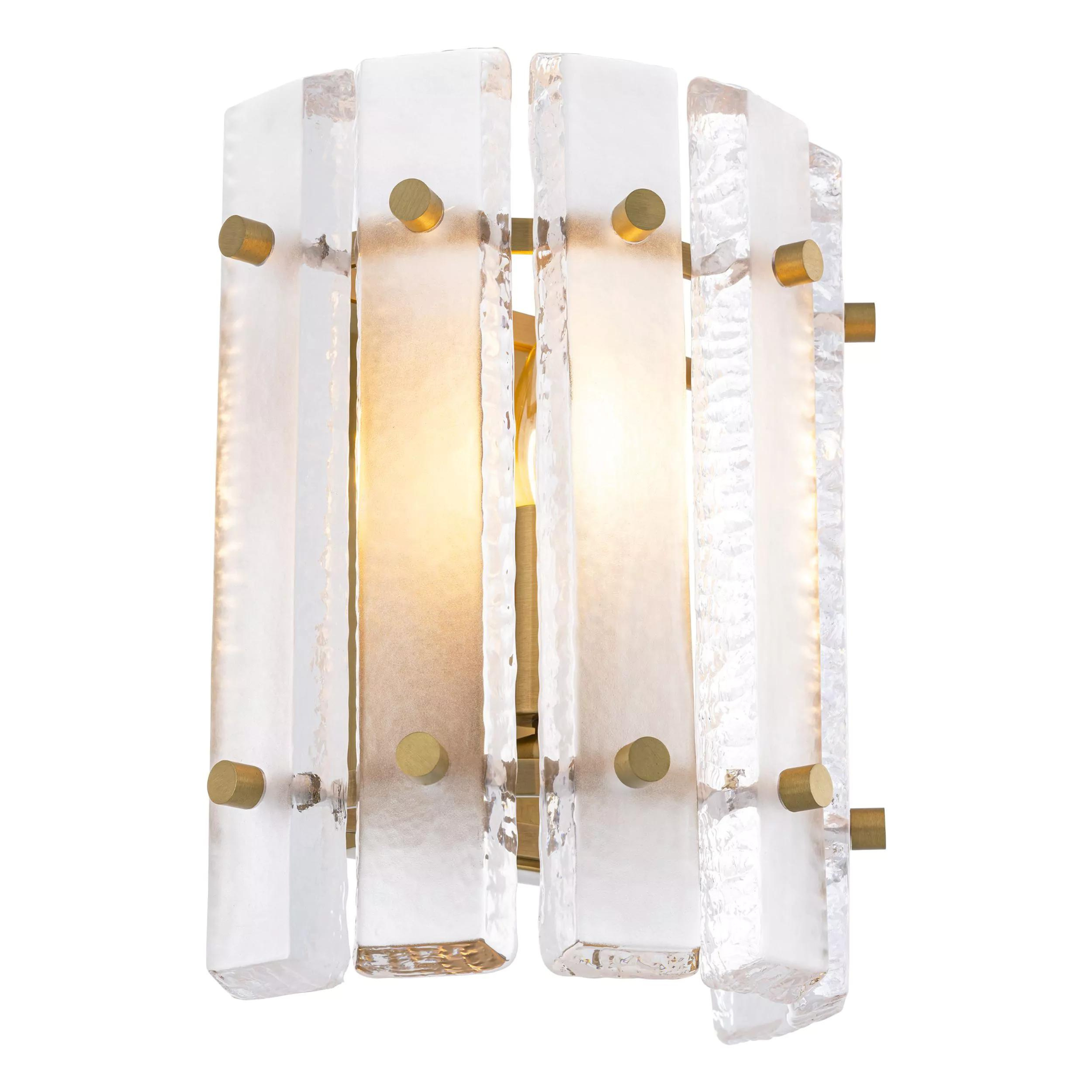 Blason Single (Alabaster/Frosted Glass) Wall Light - Eichholtz - Luxury Lighting Boutique