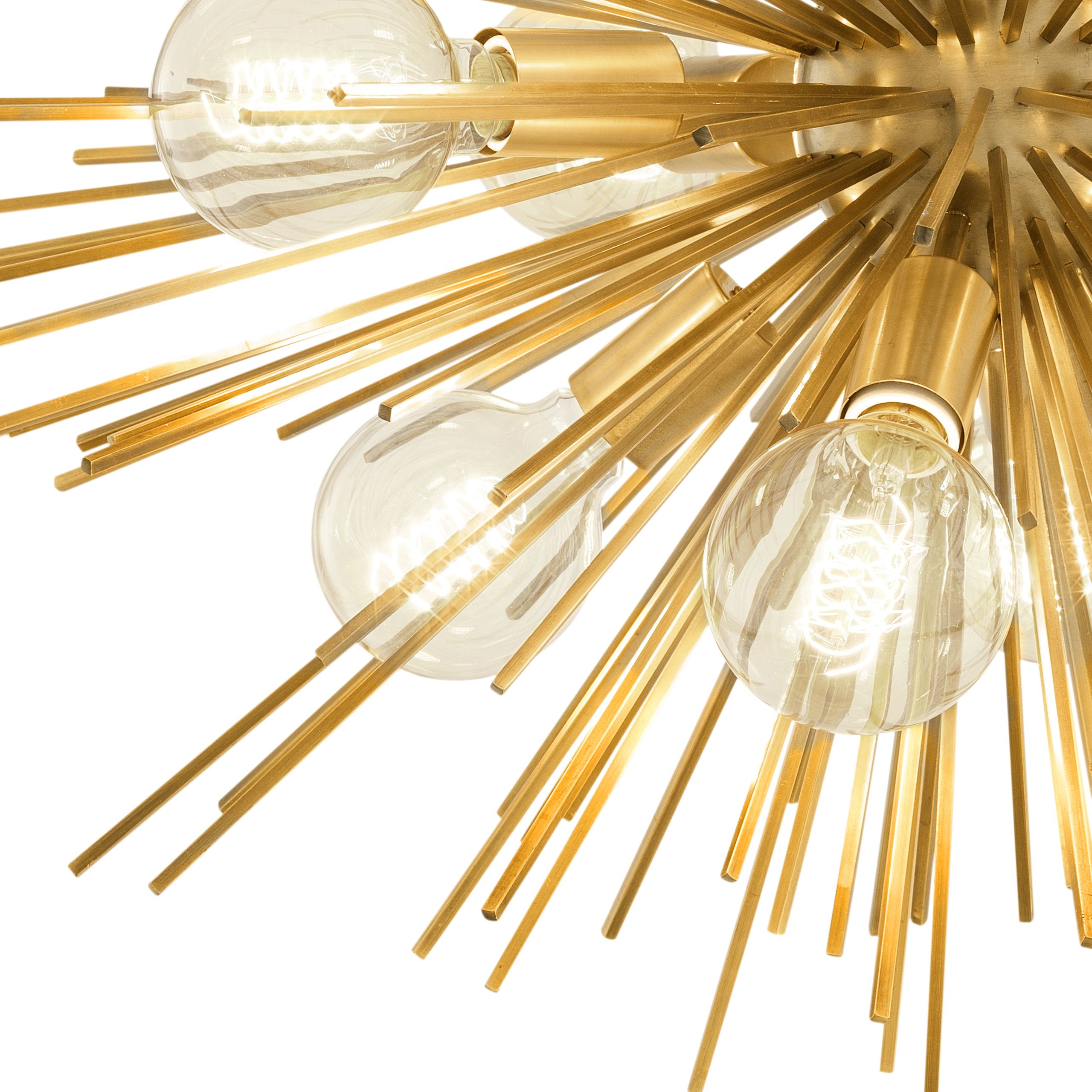 Boivin Modern Brass Chandelier - [Brass] - Eichholtz - Luxury Lighting Boutique