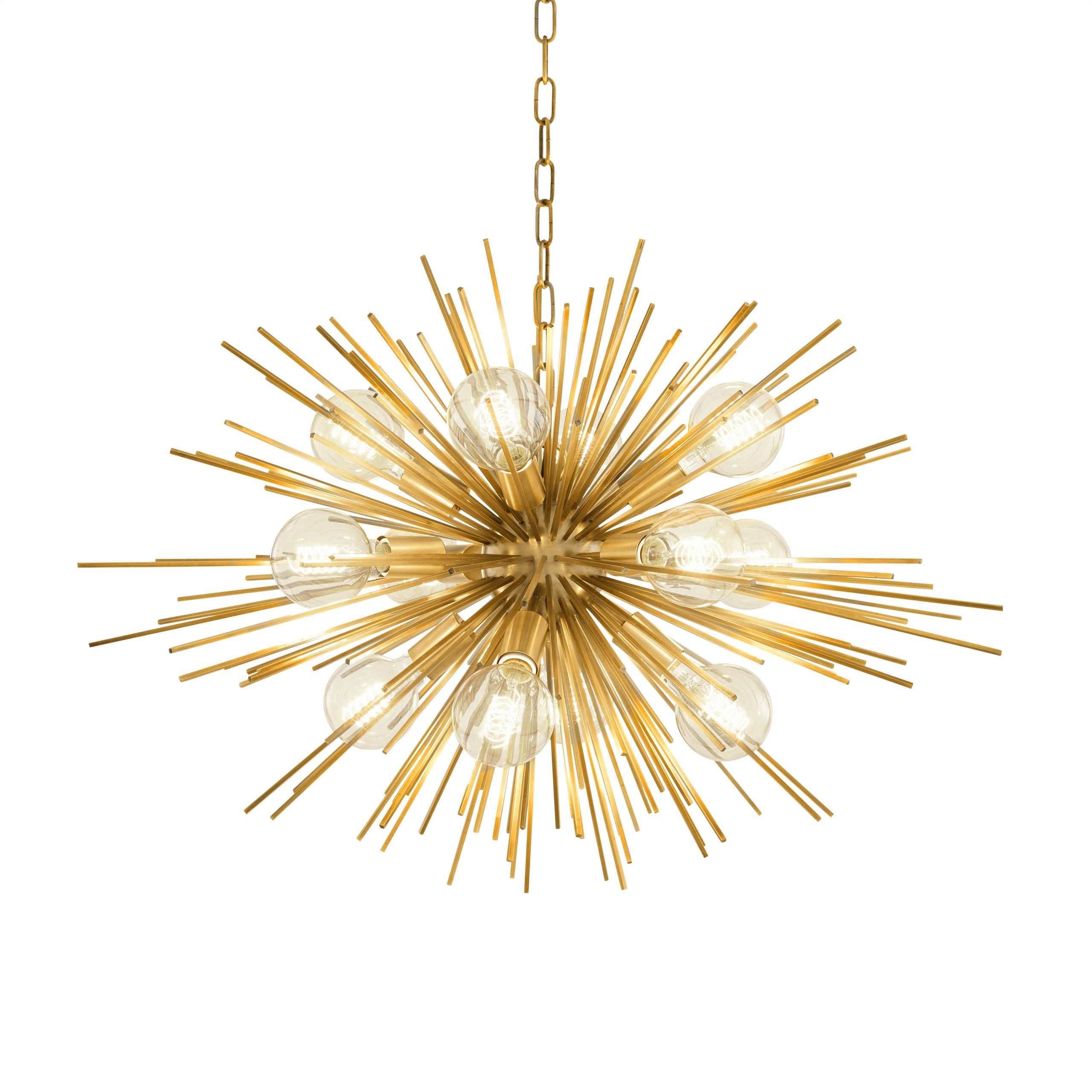 Boivin Modern Brass Chandelier - [Brass] - Eichholtz - Luxury Lighting Boutique