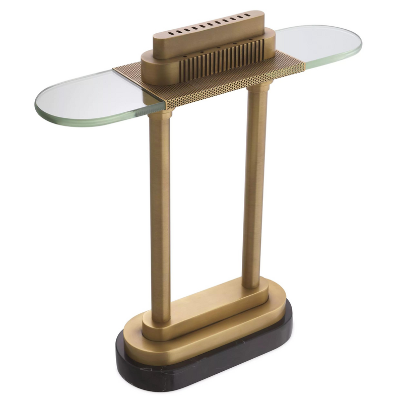 Bologno (Antique Brass Finish) Table Lamp - Eichholtz - Luxury Lighting Boutique