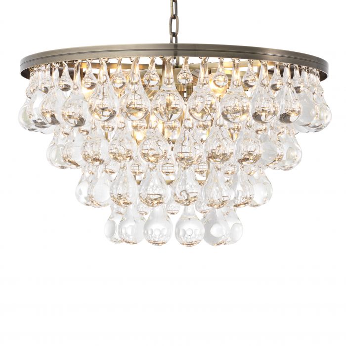 Bolzano Modern Chandelier - [Brass] - Eichholtz - Luxury Lighting Boutique