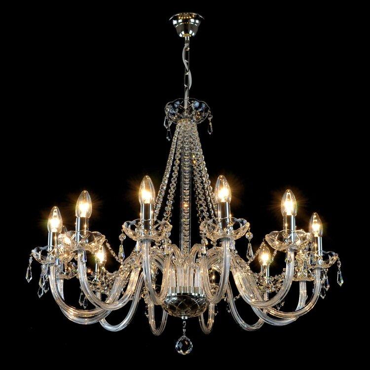 Bonton 12 Light Crystal Chandelier - Wranovsky - Luxury Lighting Boutique