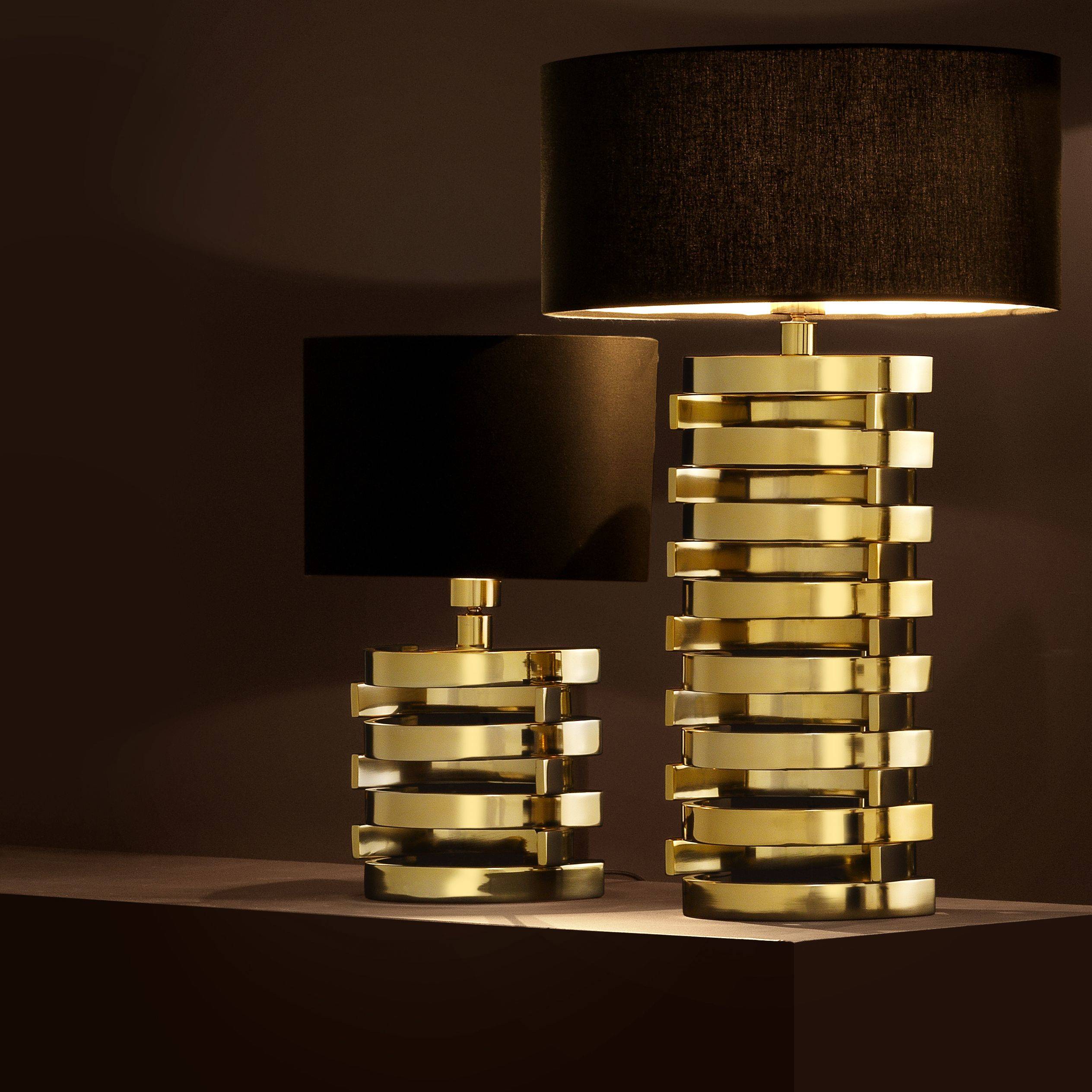 Boxter Table Lamps[S/L] - [Gold/Nickel] - Eichholtz - Luxury Lighting Boutique