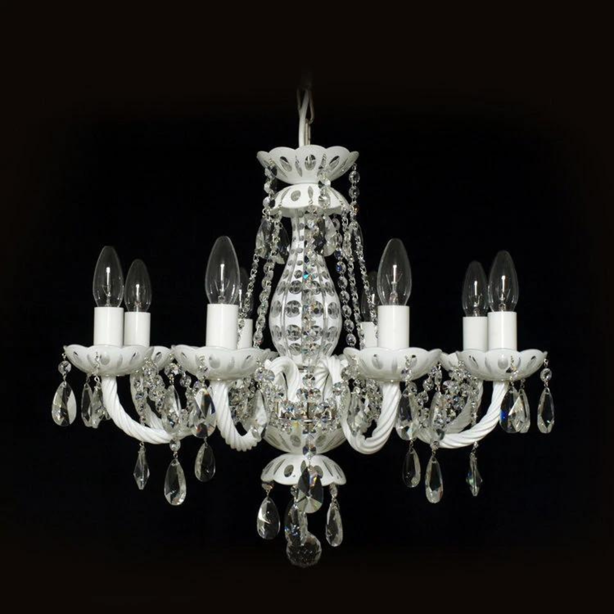 Brilliant 8 Crystal Chandelier - Wranovsky - Luxury Lighting Boutique